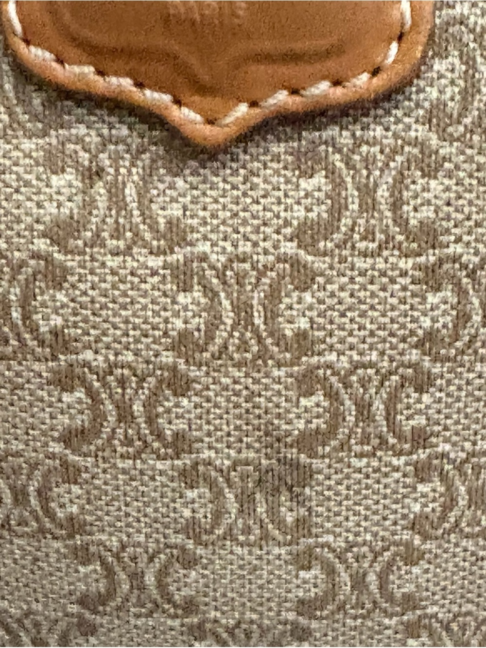 Celine Brown Monogram Drawstring Bucket Shoulder Bag - Picture 7 of 7